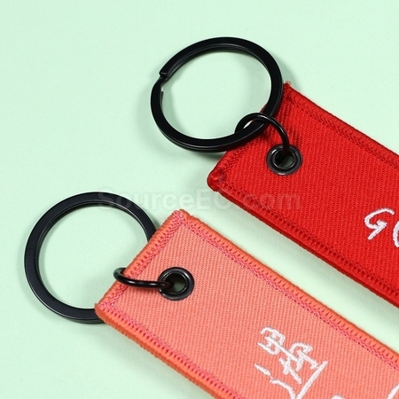 客製化可定制刺繡鑰匙扣禮品