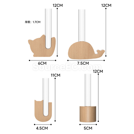 客製化原木冰箱貼花瓶禮品