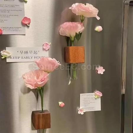 客製化插花瓶冰箱貼禮品