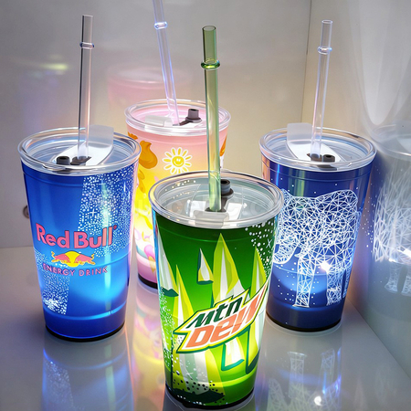 客製化發光吸管杯禮品