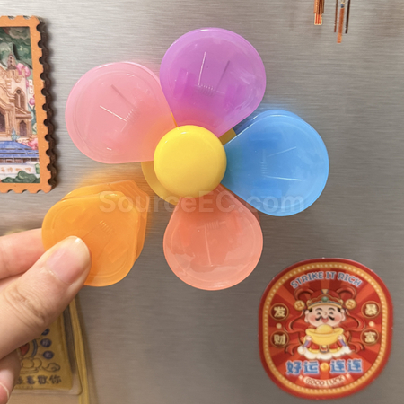 客製化冰箱貼花朵封口夾禮品