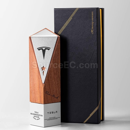 客製化折邊實木獎座禮品