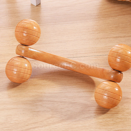 客製化木質滾輪按摩器禮品