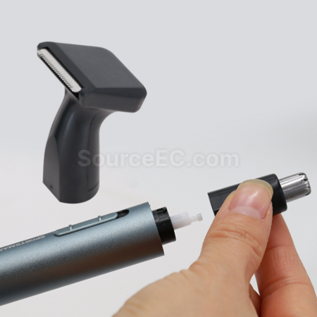 客製化金屬鋁管電動鼻毛修剪器禮品