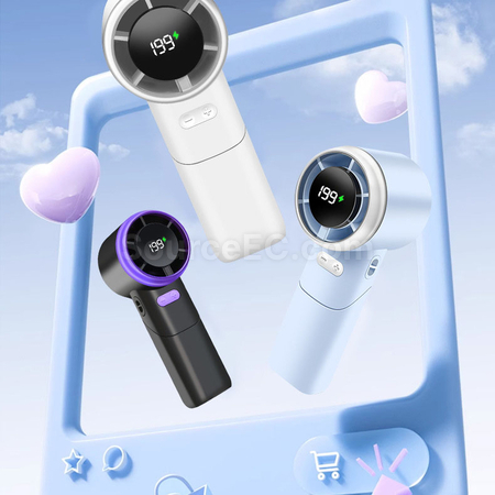 客製化多角度旋轉折疊手持風扇禮品