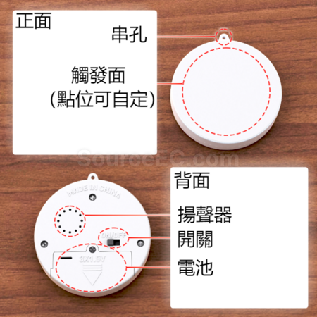客製化語音吧唧鑰匙扣發聲掛件禮品