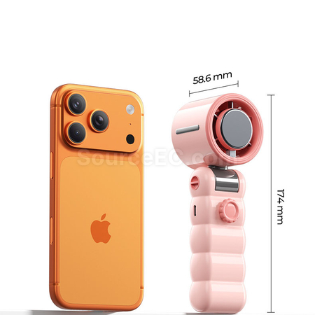 客製化冰敷手持便攜製冷風扇禮品