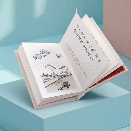 客製化迷你書冰箱貼禮品
