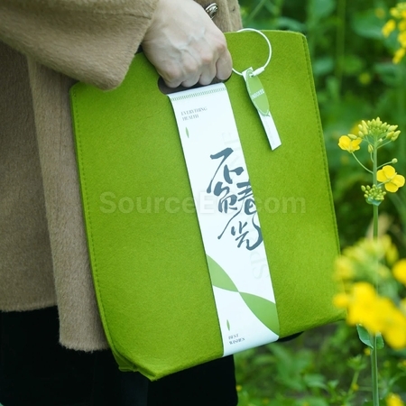 客製化手提毛氈禮品袋禮品