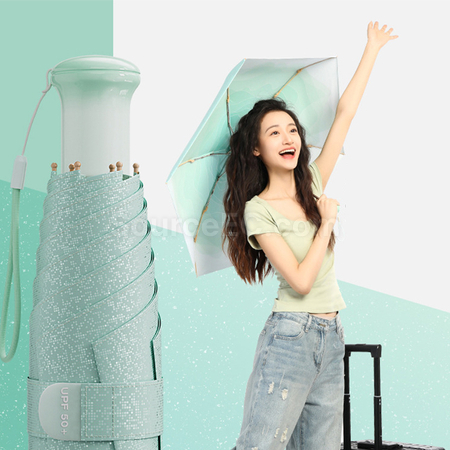 客製化冰絲抗UV晴雨傘禮品
