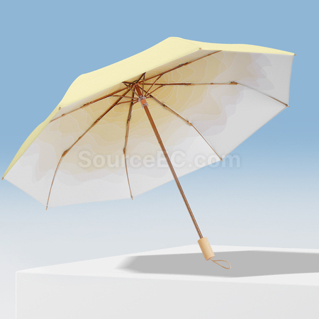 客製化冰絲抗UV晴雨傘禮品