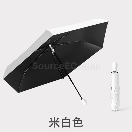 客製化超輕六骨自動摺疊雨傘禮品