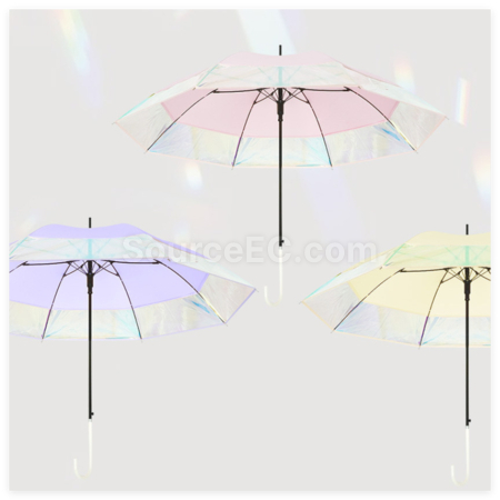 客製化極光鐳射幻彩雨傘禮品