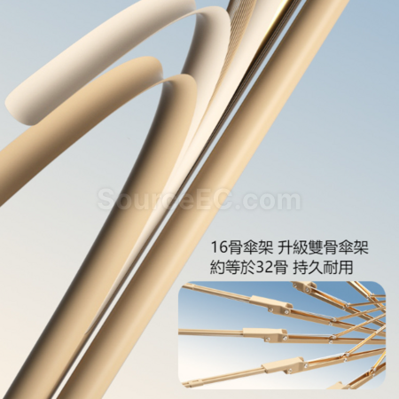 客製化加強雙骨折疊晴雨傘禮品