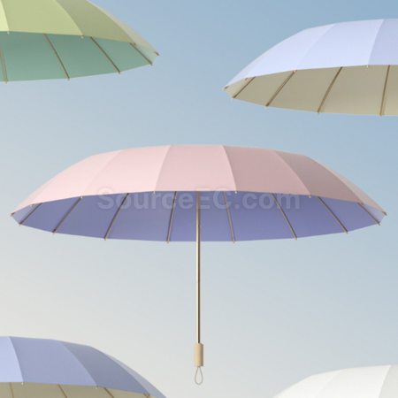 客製化加強雙骨折疊晴雨傘禮品