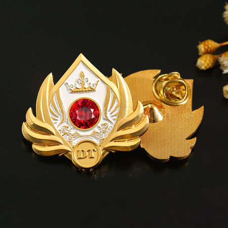 客製化鑲鑽金屬徽章禮品