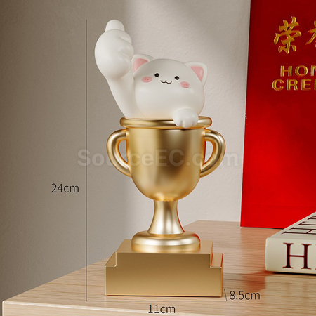 客製化可愛樹脂獎盃禮品