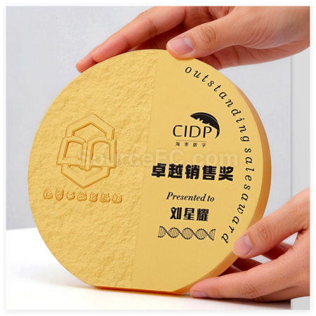 客製化創意浮雕亞克力獎牌禮品