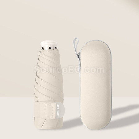 客製化伸縮五折便攜遮陽傘禮品