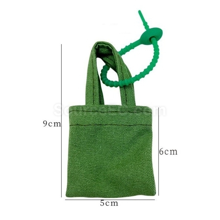 客製化迷你帆布包包鑰匙掛件禮品