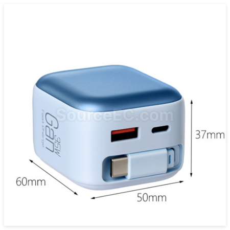 客製化35W氮化鎵充電器(BSMI認證）禮品