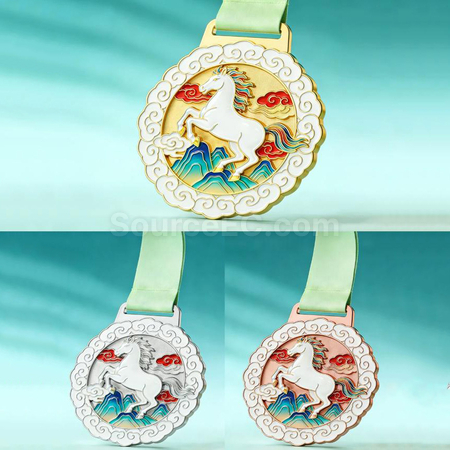 客製化馬年金屬獎牌禮品