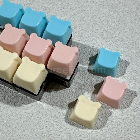 客製化客製化熊頭按鍵減壓玩具禮品