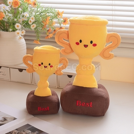 客製化獎座毛絨公仔禮品