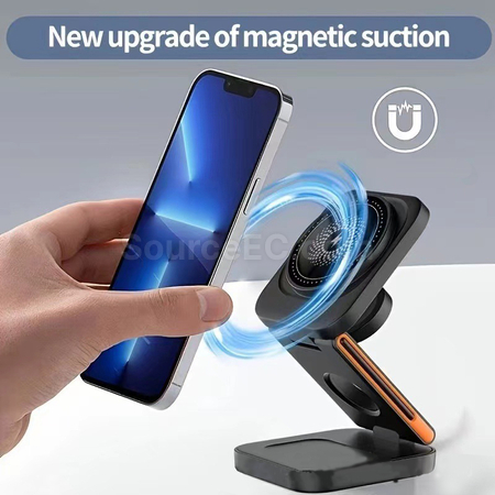 客製化三合一磁吸無線充禮品
