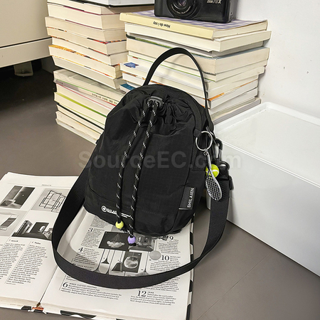 客製化雙肩斜挎包水杯包禮品