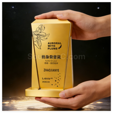 客製化創意金屬質感獎杯禮品
