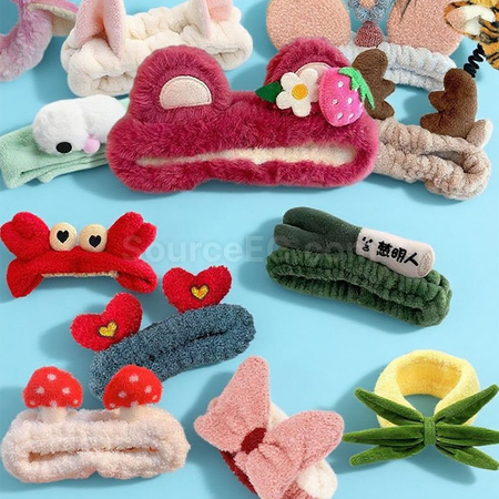 客製化毛絨髮帶可客製化禮品