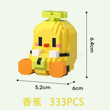 客製化水果積木禮品