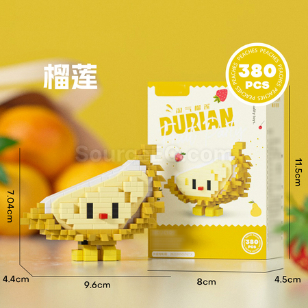 客製化水果積木禮品