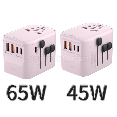 客製化45W/65W氮化鎵轉換插頭禮品