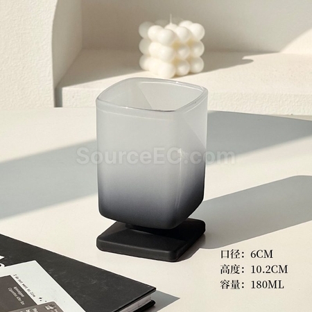 客製化中古設計矮腳玻璃杯禮品