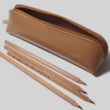 客製化PU皮質筆袋大學生文具收納筆袋禮品