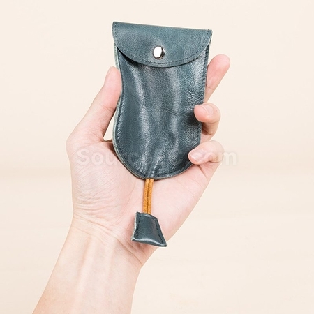 客製化真皮小巧大容量收納鑰匙包禮品