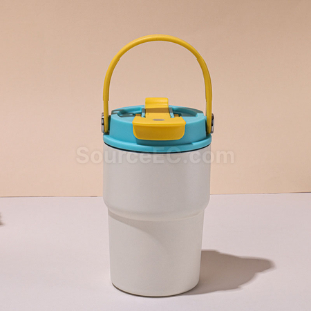 客製化316不鏽鋼提手咖啡杯禮品