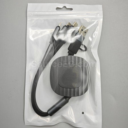 客製化140W二拖三快充伸縮數據線禮品