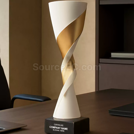 客製化白金水晶獎座禮品