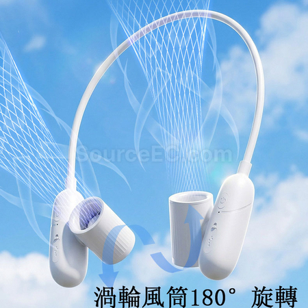 客製化可調節出風口便攜掛頸風扇禮品