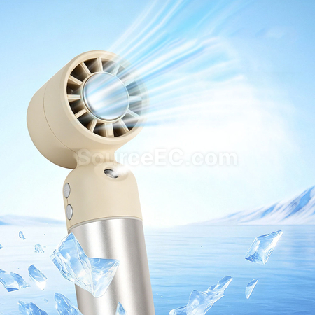 客製化迷你降溫噴霧手持風扇禮品