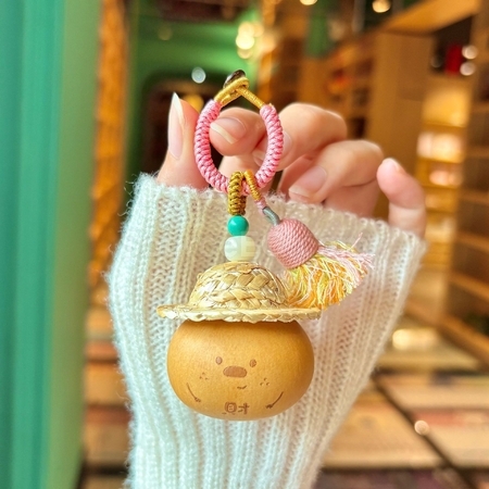 客製化天然葫蘆掛件鑰匙圈禮品