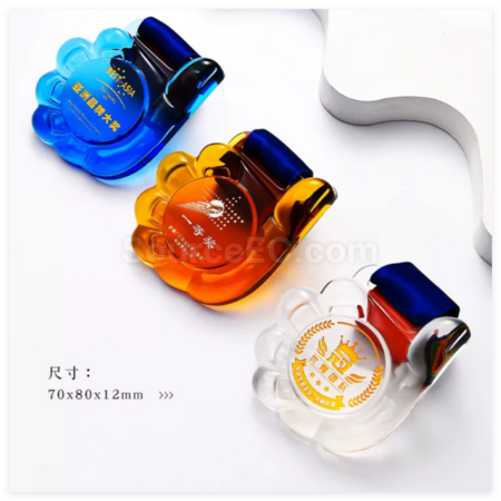 客製化琉璃獎牌禮品