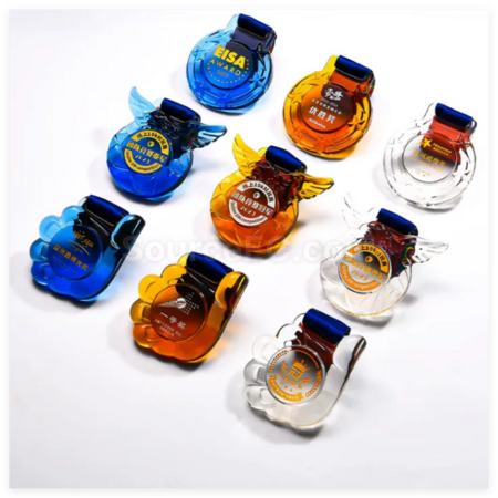 客製化琉璃獎牌禮品