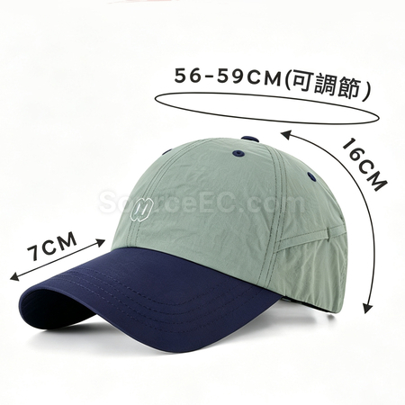 客製化薄款防潑水速乾棒球帽禮品