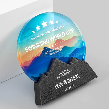 客製化水晶獎座禮品