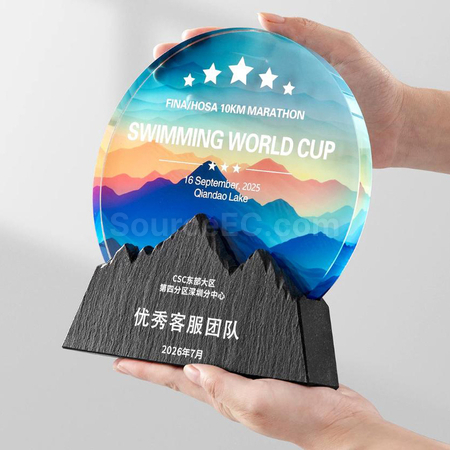 客製化水晶獎座禮品