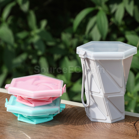 客製化矽膠折疊口袋水杯禮品